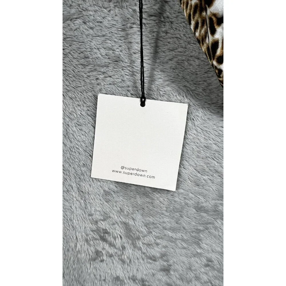 Superdown Loraine Bustier Top - Leopard Print (Size XS, New with Tags) - Picture 5 of 15